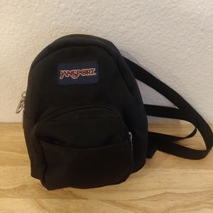 Mini Black Jansport Backpack